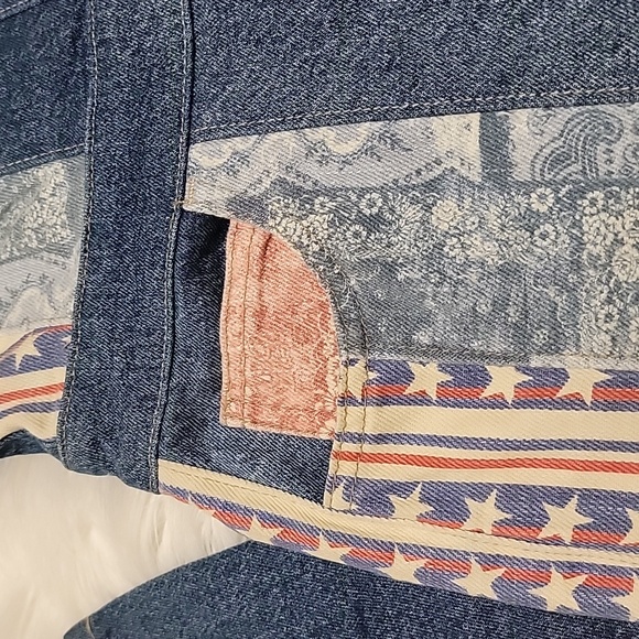 NWOT | Free People We The Free | Dallas Americana Denim Jumpsuit - Picture 3 of 14